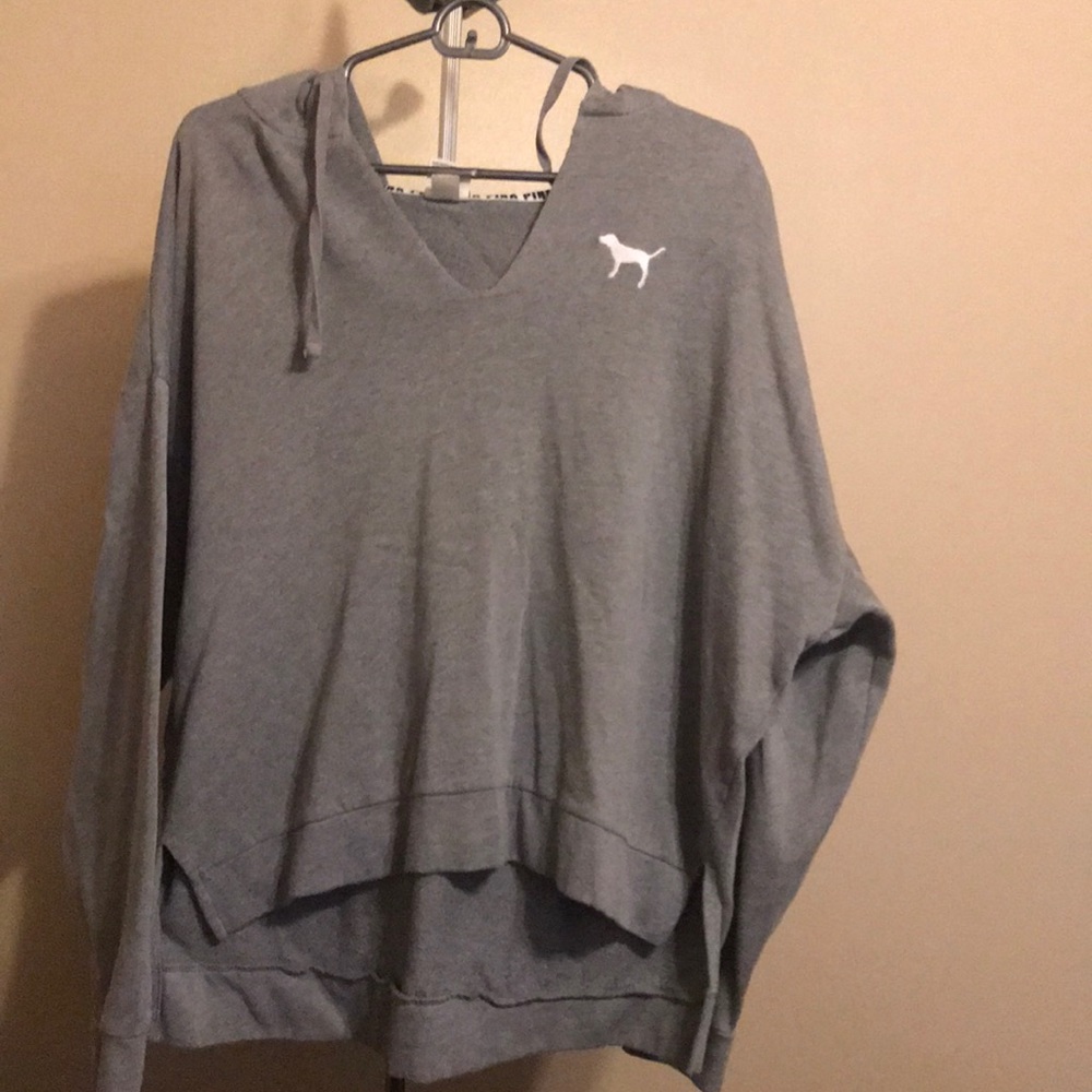 Grey PINK Sweatshirt